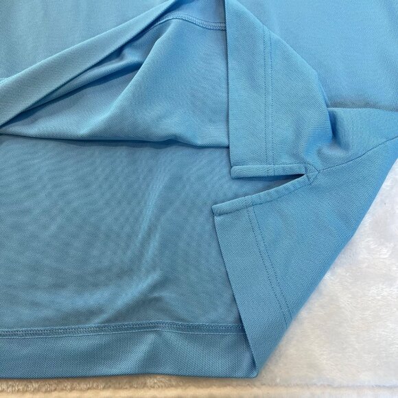 FootJoy Polo Shirt Mens Size XXL Blue Embroidered Logo Short Sleeves Golf Casual - Picture 8 of 9